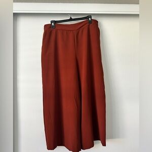 Nine West High Rise Wide-Leg Crop Pants